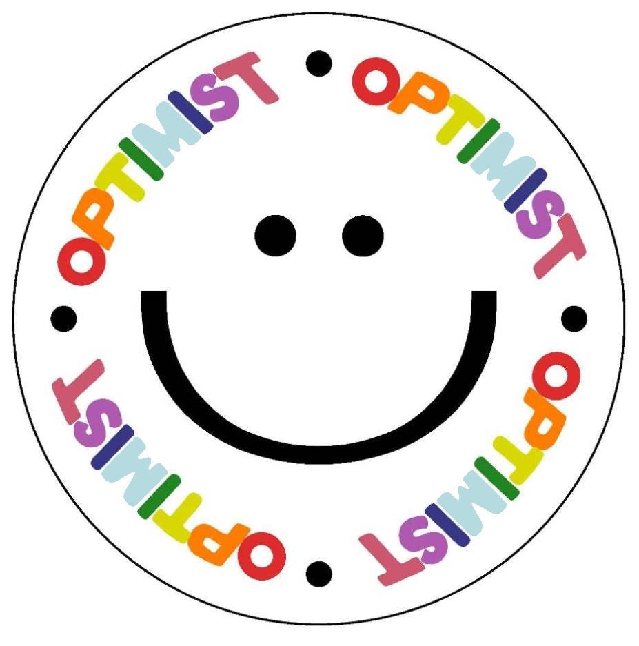 Colorful Smiley Optimist