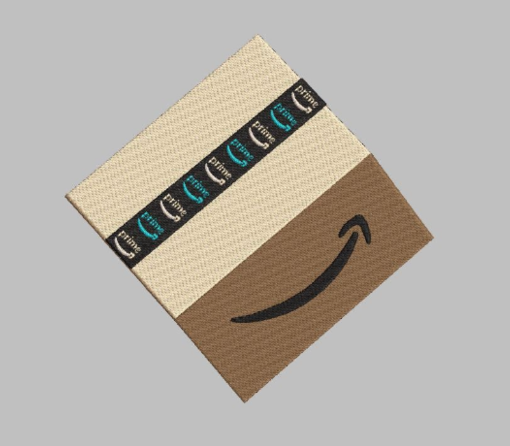 Prime Shipping Box Fast Delivery Service Patch